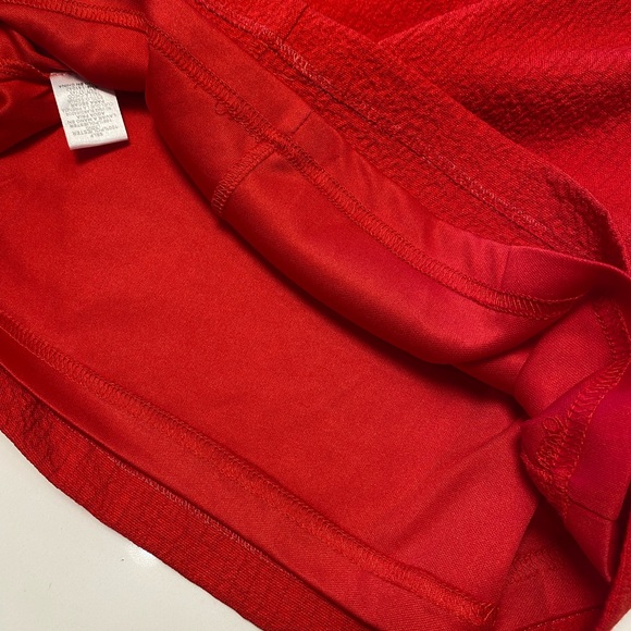 Red mini dress with spaghetti straps - Picture 3 of 5